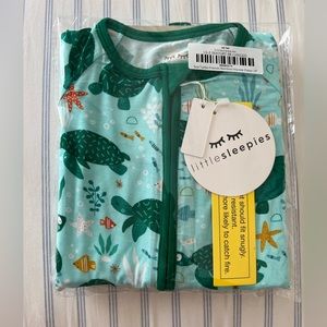 ❌ SOLD ❌ NIB Little Sleepies Sea Turtle Friends Zippy 3T